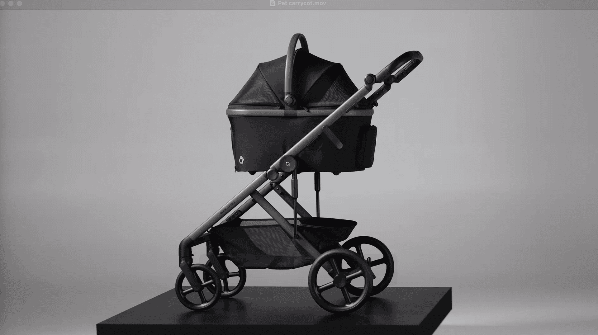 Pet carrycot mode