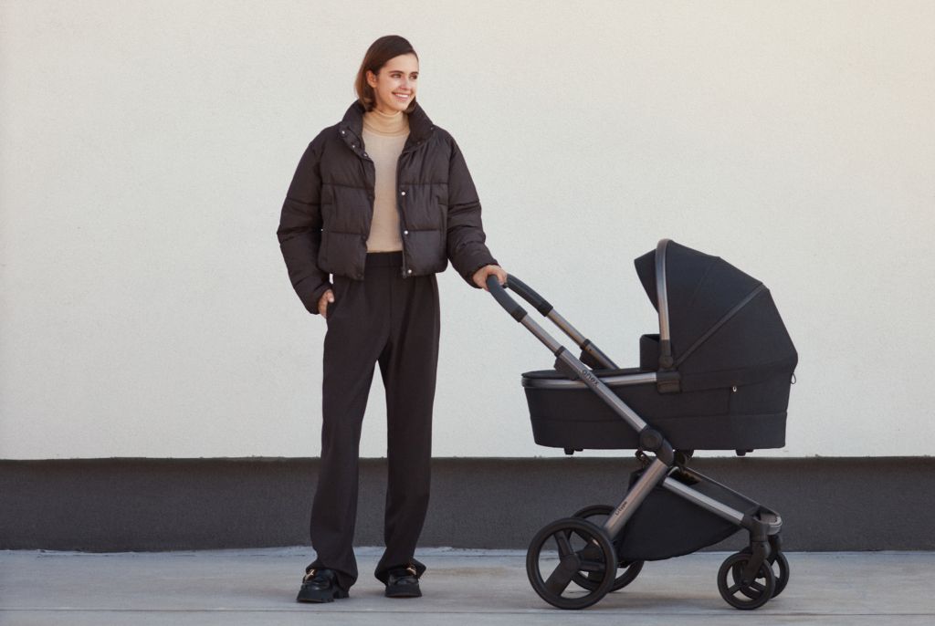 Black strollers from Anex
