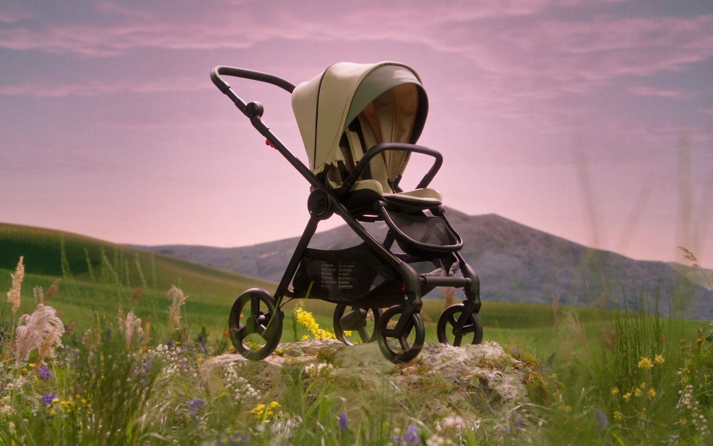 IQ offers every option at once — carrycot, seat unit, and buggy