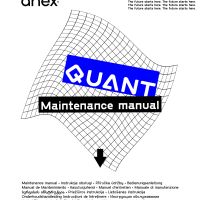 Manuel de maintenance Anex® Quant ‒ aperçu