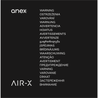 Предупреждение Anex® Air-X ‒ предварительный просмотр