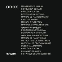 Инструкция по эксплуатации Anex® e/type ‒ предварительный просмотр