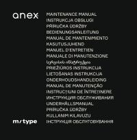 Manual de întreținere Anex® m/type ‒ preview