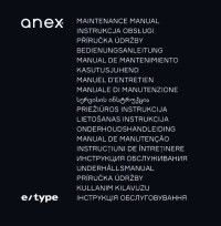 Istruzioni Anex® e/type ‒ anteprima