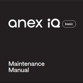 מדריך תחזוקה Anex® IQ Basic ‒ preview