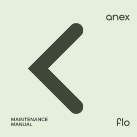 Maintenance manual Anex® Flo ‒ preview