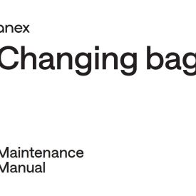 Maintenance Manual Changing Bag ‒ Попередній перегляд