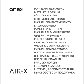 Օգտագործման հրահանգ Anex® Air-X ‒ preview