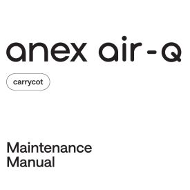 Maintenance Manual Carrycot Anex Air-Q ‒ preview