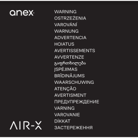 Զգուշացում Anex® Air-X ‒ preview