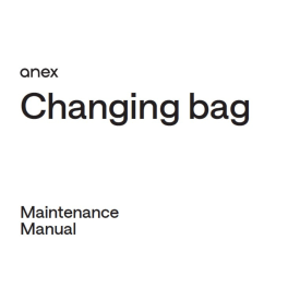 Maintenance Manual Changing Bag ‒ preview