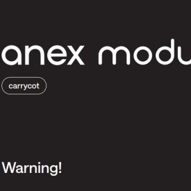 Warning Anex Modu Carrycot ‒ preview