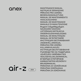 Maintenance manual Anex Air-Z Plus ‒ предварительный просмотр