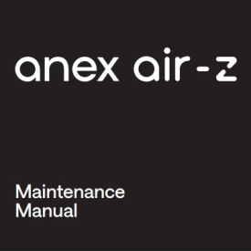 מדריך תחזוקה Anex® Air-Z ‒ preview