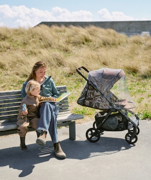 Regenhoes voor Ride buggy