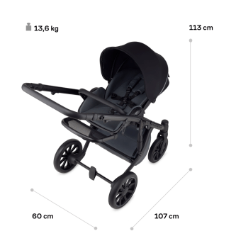 Wózek z siedziskiem Anex