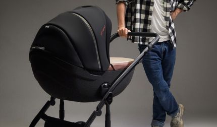 Anex x Safa Sahin. Stroller by Balmain Designer