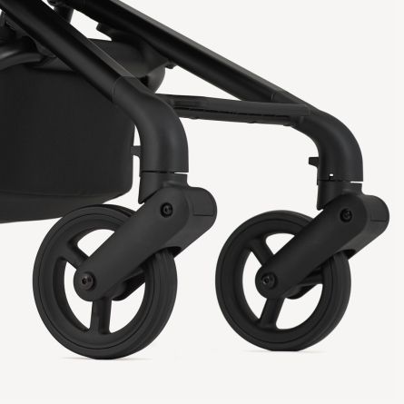 360-degree turning front wheels