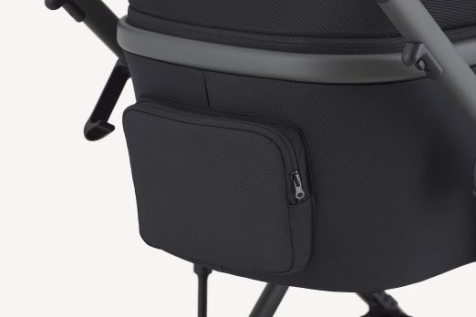 Side pocket for essentials