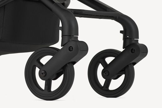 360-degree turning front wheels