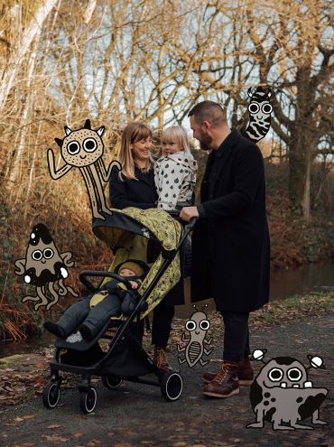 Aliens, emoticons, and a little bit of chaos: 4 strollers that will emphasize your style